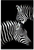 Abstract Zwart Wit Safari Dier Print Poster Wall Art Kunst Canvas Printing Op Papier Living Decoratie 60X90cm Multi-color