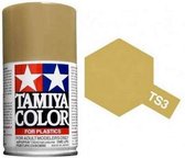 Tamiya TS-3 Dark Yellow - Matt - Acryl Spray - 100ml Verf spuitbus
