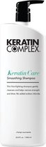 Keratin Complex  Keratin Care Smoothing Shampoo - 1 liter -  vrouwen - Voor Fijn en slap haar/Pluizig haar/Verzwakt en breekbaar haar - 1000 ml -  vrouwen - Voor Fijn en slap haar/Pluizig haa