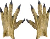 Carnival Toys Handschoenen Monster Latex Groen