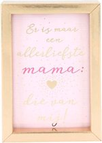 Depesche Fotolijst Compliment Mama 5 X 7 Cm Hout Goud