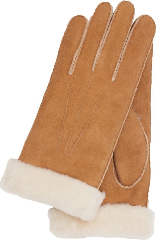 Kessler Ilvy dames handschoen leer – Honing – maat 7