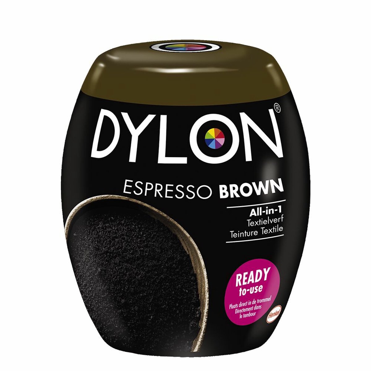 3x Dylon Textielverf Espresso Brown 350 gr