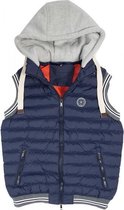 PFIFF gewatteerd jasje met afneembare capuchon M Donkerblauw