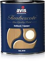 Avis Timbercote dekkend Helder Wit 1 ltr