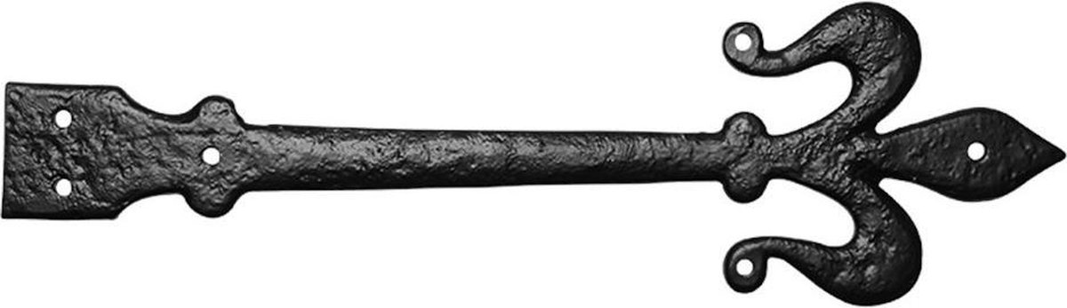 Heng - Smeedijzer zwart - Gietijzer - Kirkpatrick - Sierzonder 406x110 mm