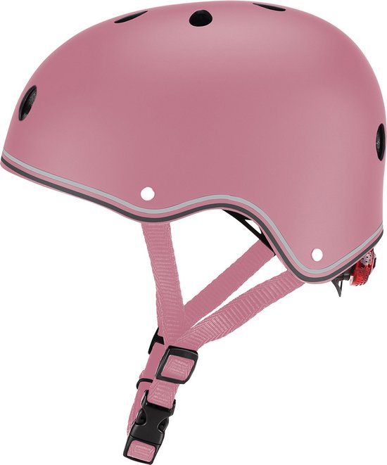 GLOBBER - fietshelm kinder - Helmet Primo Lights (48-53 cm) - roze