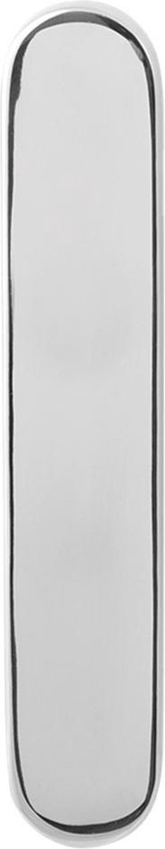 GPF Gatdeel langschild afgerond 220x40x8mm zonder krukgat BB72