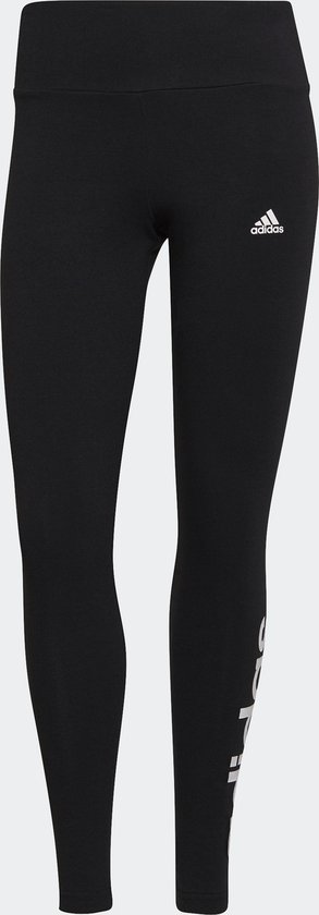 Foto: Adidas sportswear essentials high waisted logo legging dames zwart xl