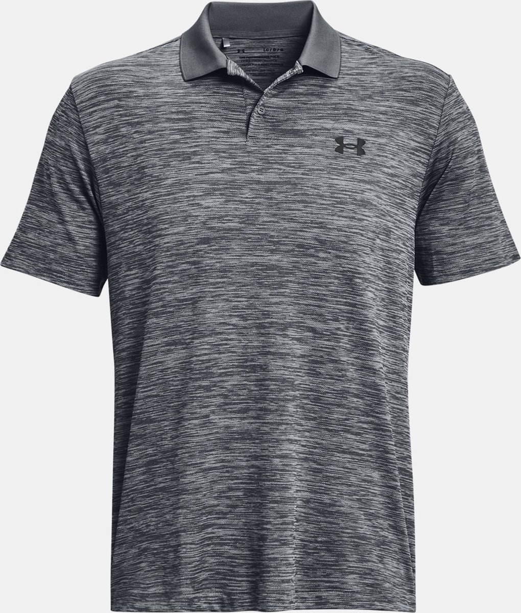 Under Armour Performance 3.0 Polo Met Korte Mouwen Grijs M / Regular Man