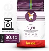 Husse Light Sensitive - Hypoallergeen Hondenvoer, Hondenvoeding Droog, Hondenbrokken Hypoallergenic - 2 x 12,5 kg