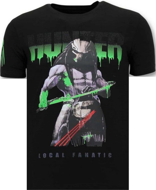 Exclusief Heren T-shirt - Predator Hunter - Zwart