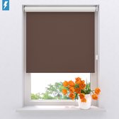 Elektrisch rolgordijn Easy Verduisterend - Brown - 100 x 190 cm - CMD-02-P