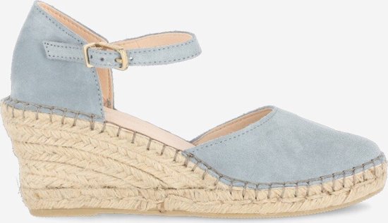 Fred De La Bretoniere Espadrille Clare Blauw - Maat 38