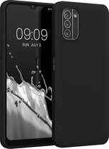 Casemania Hoesje Geschikt voor Nokia G22 Zwart - Siliconen Back Cover
