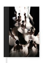 Notitieboek - Schrijfboek - Ballet - Ballerina - Dans - Notitieboekje klein - A5 formaat - Schrijfblok