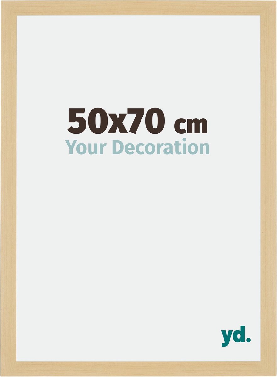 Your Decoration - Fotolijst 50x70 cm - MDF - Ahorn Decor - Mura