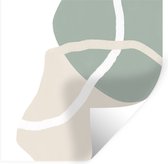 Stickers muraux - Minimalisme - Pastel - Design - 120x120 cm - Film Adhésif XXL