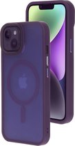 Coque Hardcover Mobiparts Apple iPhone 14/13 violet satiné ( Compatible Magsafe)