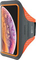 Hardloop Sportarmband geschikt voor Apple iPhone XS Max - Oranje - Mobiparts