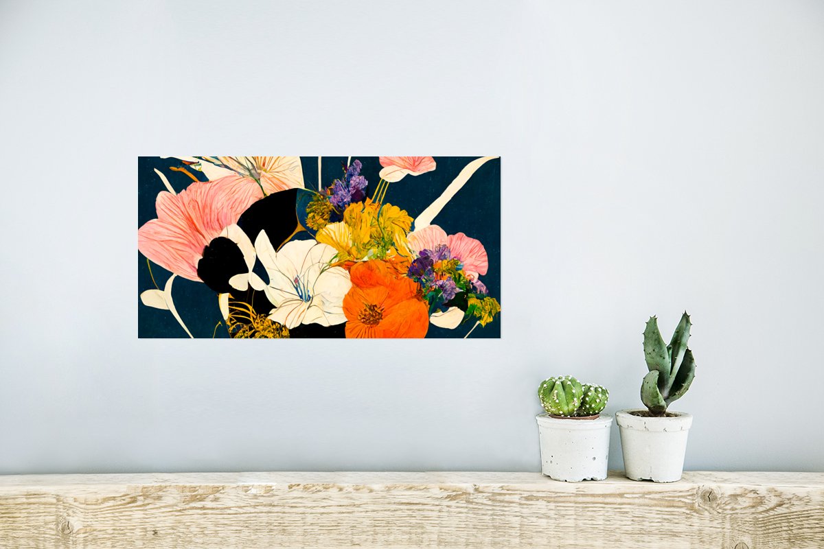 Bloemen - Vaas - Schilderij - Planten