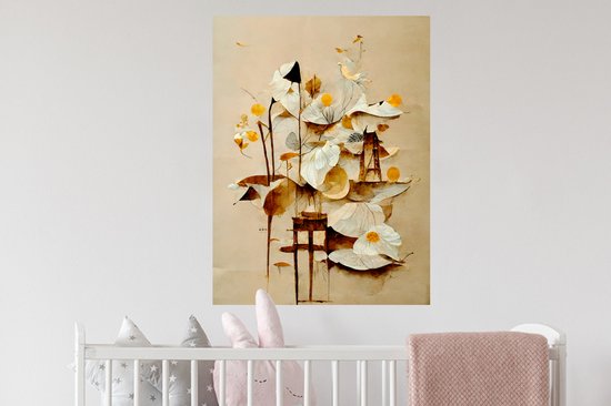 Bloemen - Wit - Planten - Vintage | bol.com