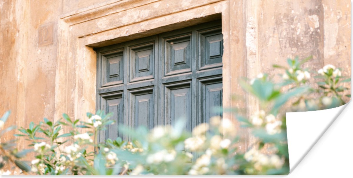 Architectuur - Deur - Bloemen - Groen - Vintage