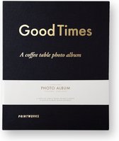 Printworks Fotoalbum - Good Times (L) - Zwart