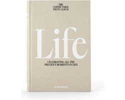 Printworks Fotoalbum / Fotoboek - Life - Beige