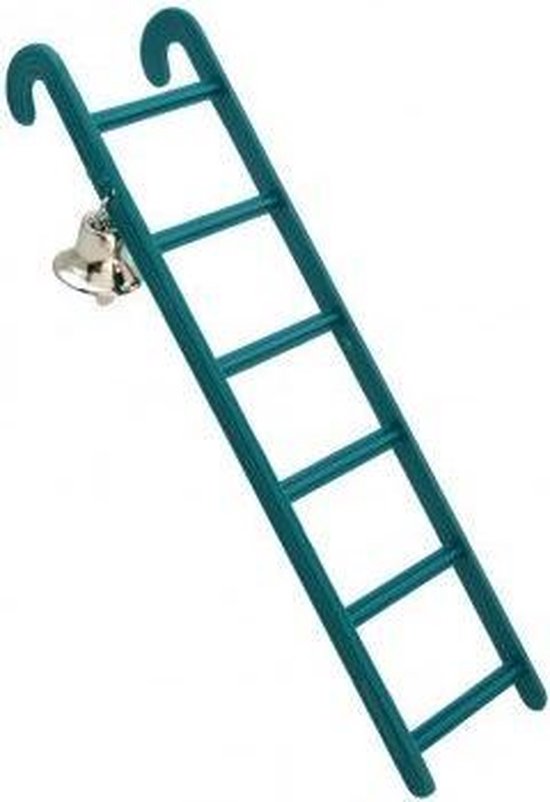 Ladder met bel voor vogels bol