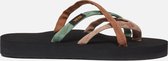 Teva W Olowahu Slippers pour femmes - Multicolore - Taille 37