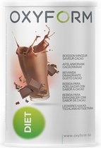 Oxyform Dieet I Drank Snacks Eiwit Smaak Cacao 400g om te reconstitueren Shaker I Spiermassa I Eiwitbereiding I Verrijkt met vitamines I Laag vet- en suikergehalte