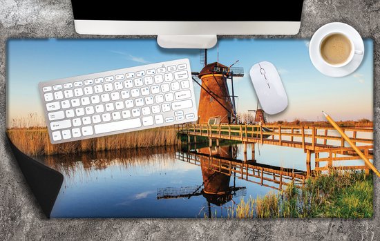 Deurmat Vintage Boho Kelim antraciet - 66x150 cm | Leen Bakker