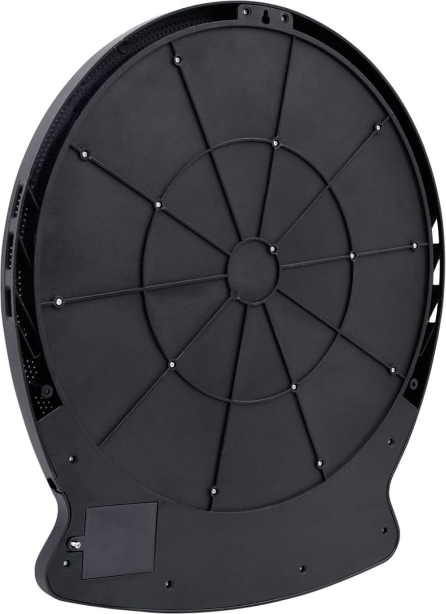 Furniture Limited - Dartbord elektrisch met darts polypropeen zwart