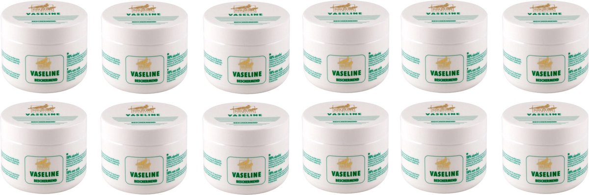 GOLDLINE WITTE VASELINE - 12x250gr - Voordeelverpakking
