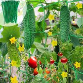 plantenclips voor tomaten, rozen, komkommers en andere klimplanten, Klimplantenrek (2*5m)