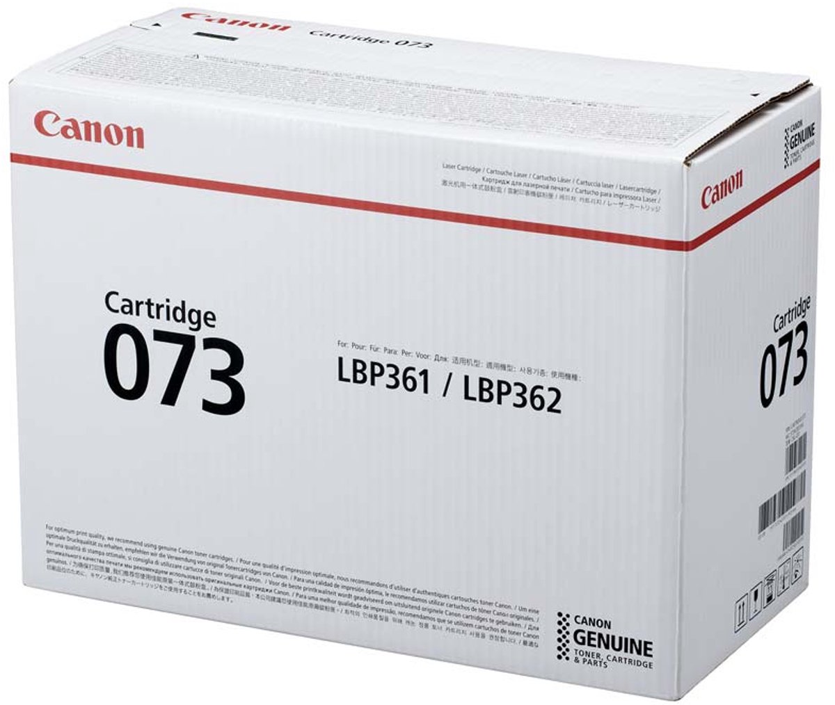 Canon 073 tonercartridge 1 stuk(s) Origineel Zwart