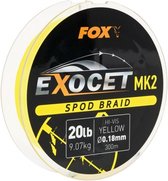 Fox International Exocet Spod Vlecht 300 M Geel 0.180 mm