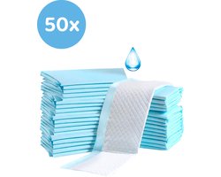 Absorberende Bed Onderleggers Pads - Matras Absorptie Doeken - Wegwerp, Hygiënisch & Waterproof - 50 Stuks - 60x40cm