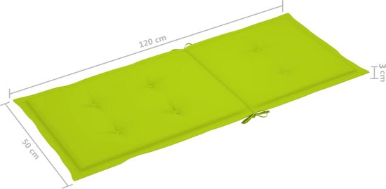 vidaXL Chaises de jardin de jardin 6 pièces Pliables avec coussins vidaXL massif