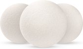 XL 6x Duurzame Drogerballen - Wasballen - Wasbollen - Ecologisch - Wasdrogerballen - Wasbol - Energiebesparende producten-Wit