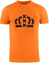 Kroon XXX Oranje T-shirt | Koningsdag | Koning | Amsterdam | Unisex
