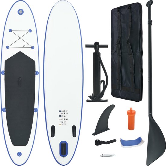 Stand Up Paddle Board e4fun 305 x 71 x 10 cm Inflatable Blue