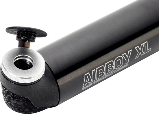 SKS Airboy Mini Pompe à Vélo - Système Double Chambre Puissante, Jusqu'à 8 Bars, Compacte Et Ergonomique