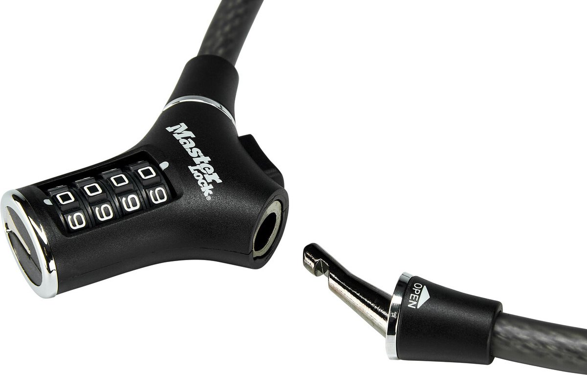 Tex-lock: licht ‘kabelslot’ voor fiets Tex-lock: licht ‘kabelslot’ voor fiets
