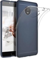 Motorola Moto E4 Transparant Siliconen TPU hoesje