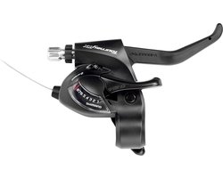 Shifter-/remhendel Shimano Tourney ST-TX800 rechts - 8 speed - 2-vingers - zwart