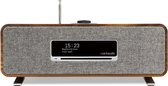 Ruark Audio R3s compact radio systeem - Walnoot