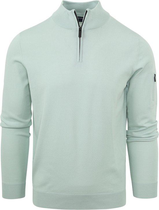 Half zip sweater heren sale