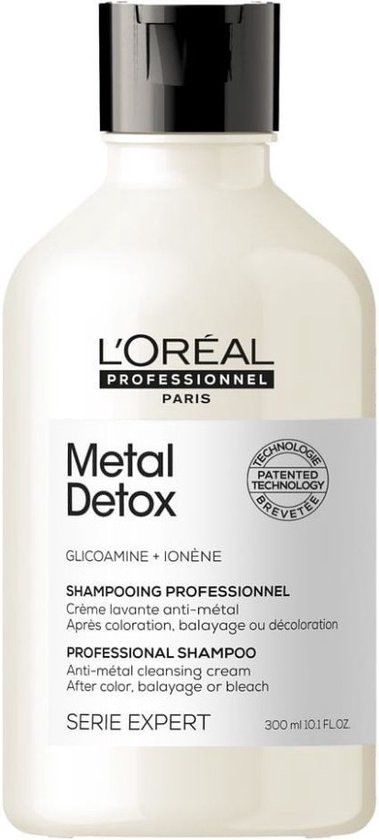 Op de grond Lucht Kruipen Serie Expert Metal Detox Shampoo beschermende shampoo voor post-kleuring  haar 300ml | bol.com